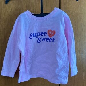 Old Navy Super Sweet Pink Kids Shirt